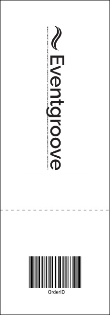 Basketball Court Event Ticket Product Back