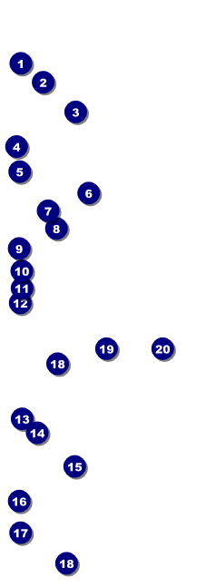 Football Field Event Ticket Front Field Markers