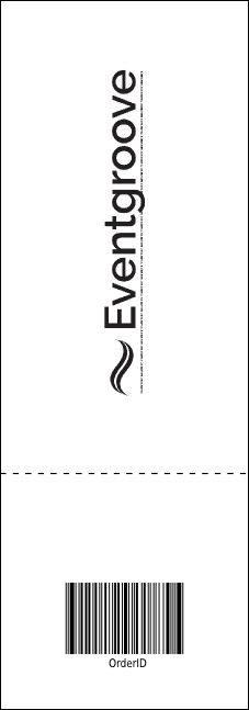 Education Chalk Board Event Ticket Product Back