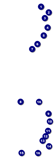 Kirklees Event Ticket Front Field Markers