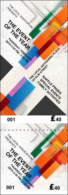 All Purpose Angle Event Ticket Product Front