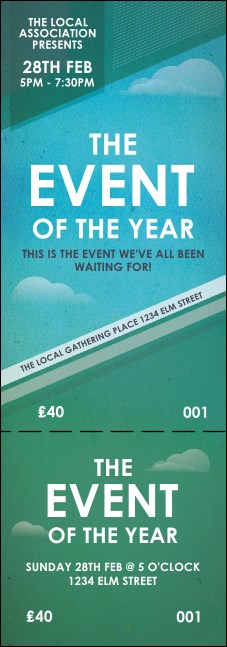 All Purpose Clouds Event Ticket Product Front