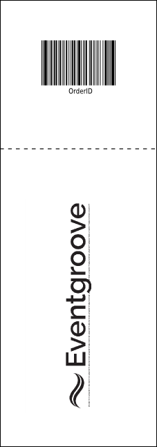 Disco Dance Festival Raffle Ticket Product Back
