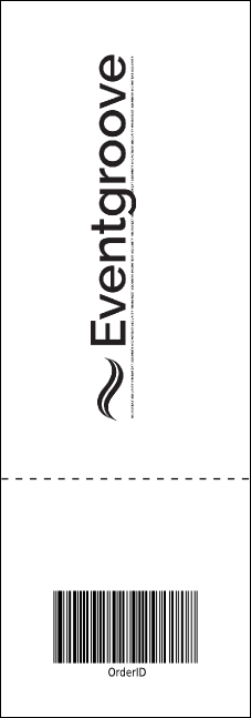 Casino Event Ticket Product Back