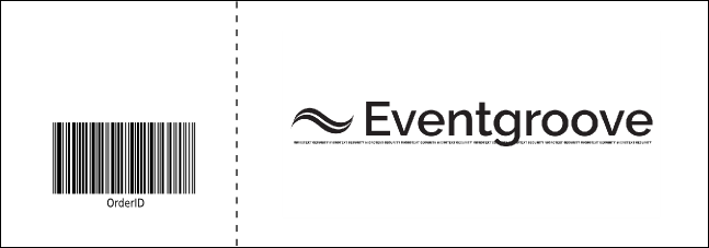 Diamond Event Ticket Product Back