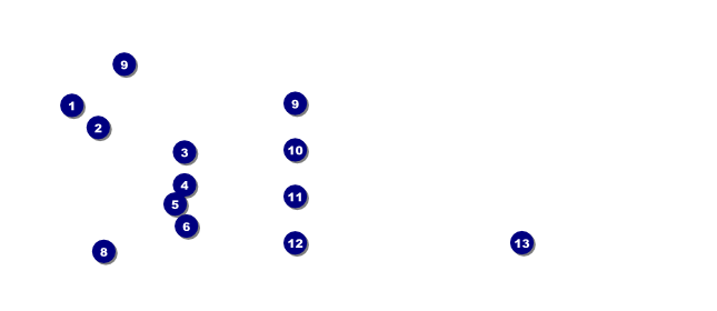 Black and White Gift Certificate 003 Front Field Markers