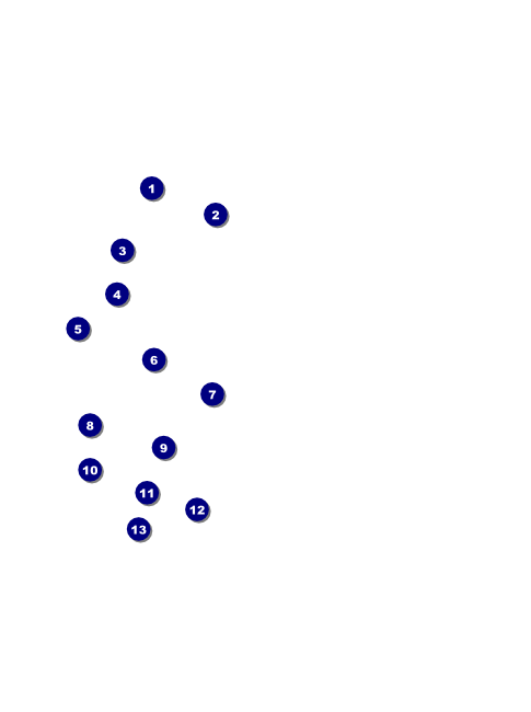 Black and White Hip Hop Flyer Front Field Markers