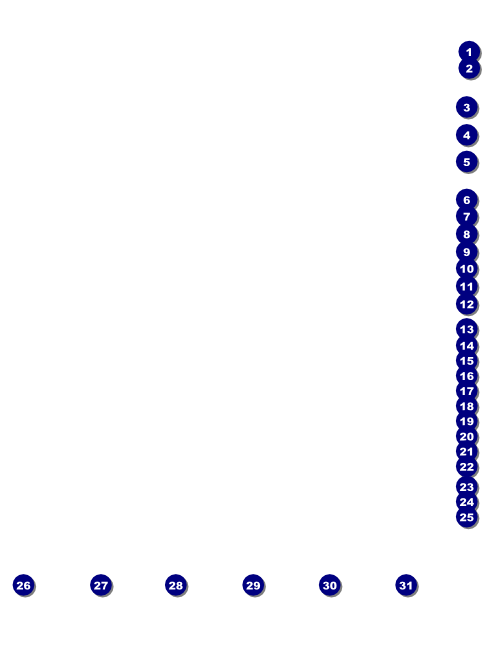New York Flyer Front Field Markers
