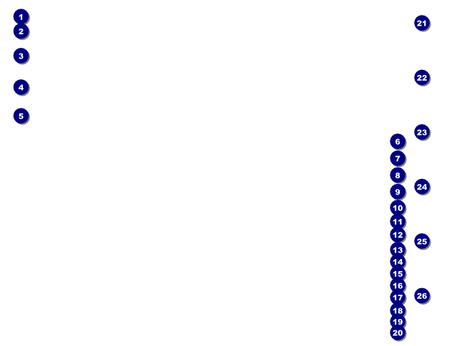 Hollywood Flyer Front Field Markers