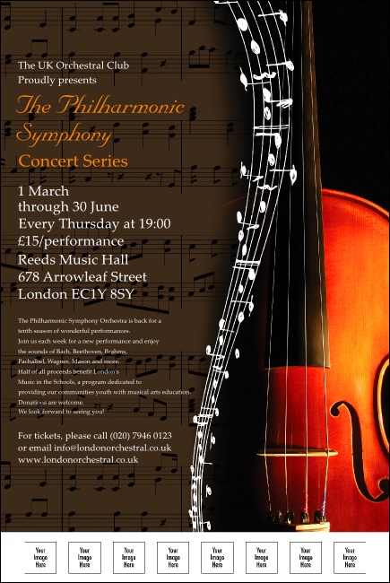 Symphony Poster Product Front