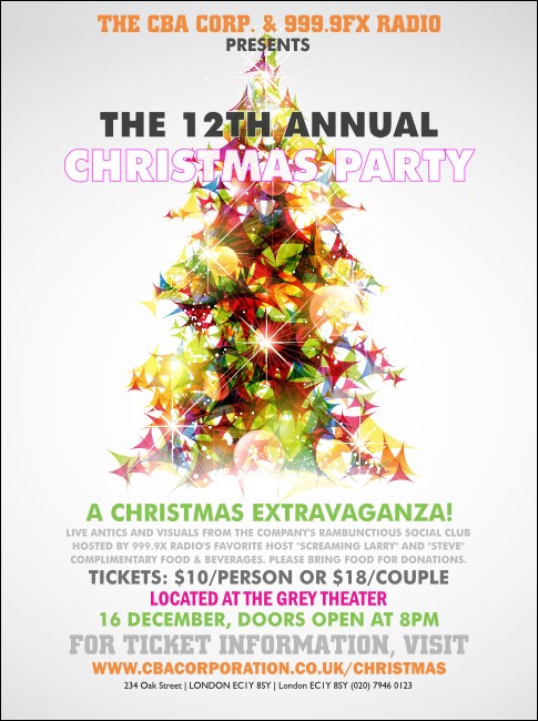 Prism Tree Flyer Product Front