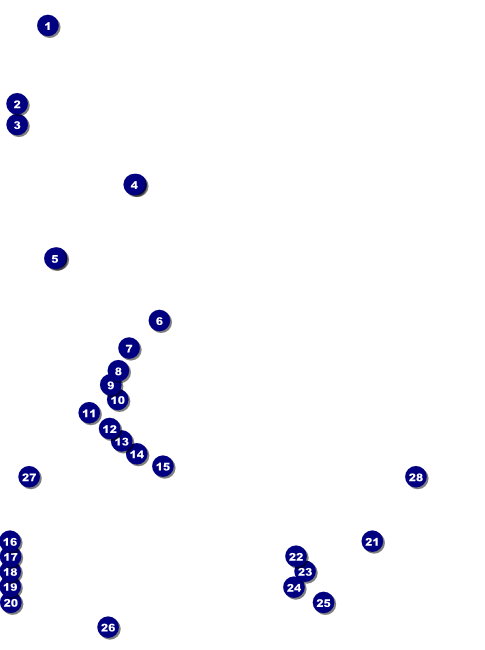 Holiday Ornament Flyer Front Field Markers