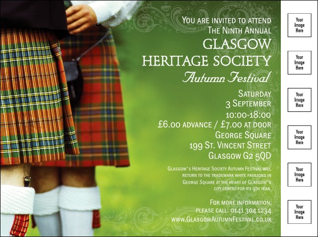 Gillies and Flashes Flyer Product Front