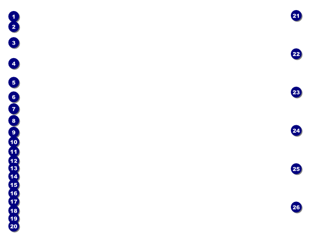 Christmas Ball Blue Flyer Front Field Markers