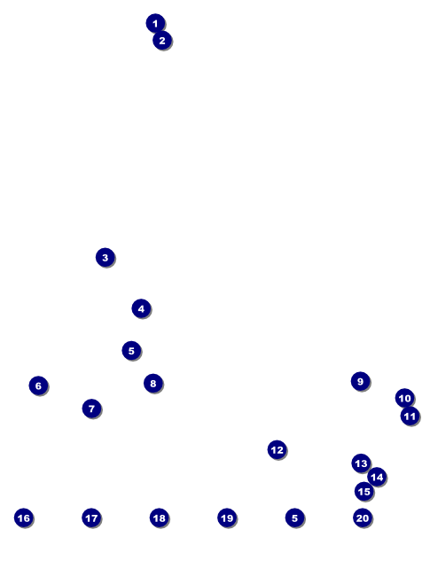 Horse Racing Flyer Front Field Markers
