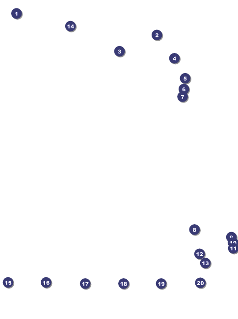 Bike for a Cause Logo Flyer Front Field Markers