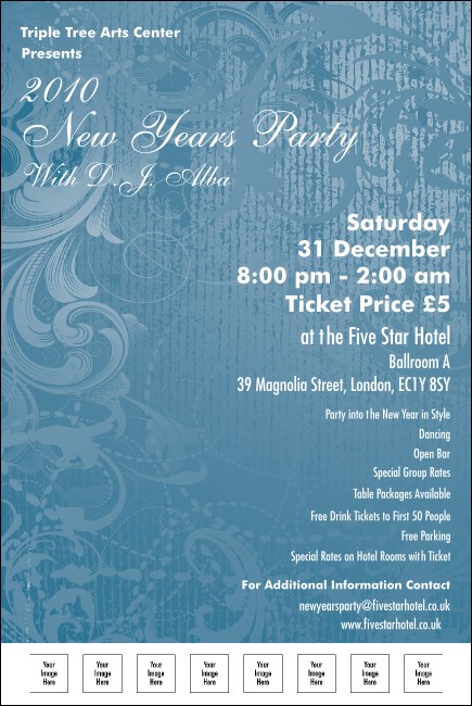 2010 Classic Blue Poster Product Front