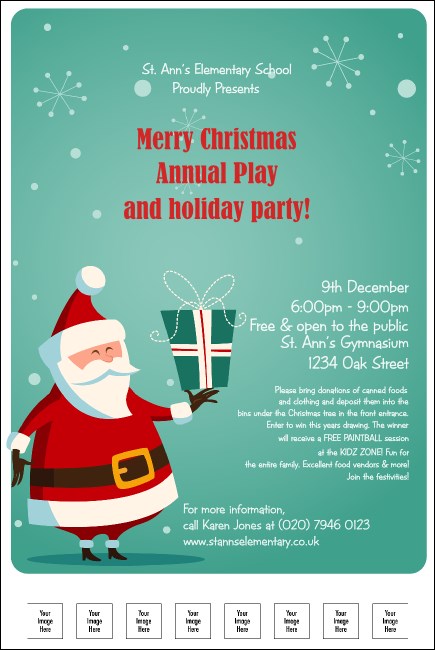 Green Gift Image Poster Product Front