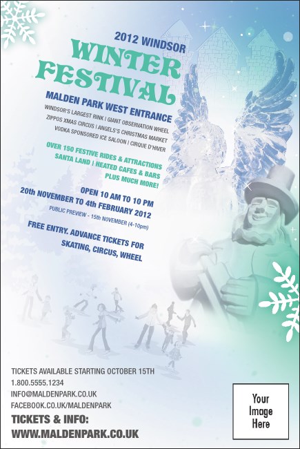 Winter Festival Poster Product Front
