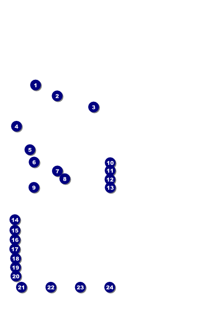 Dance Recital Poster Front Field Markers