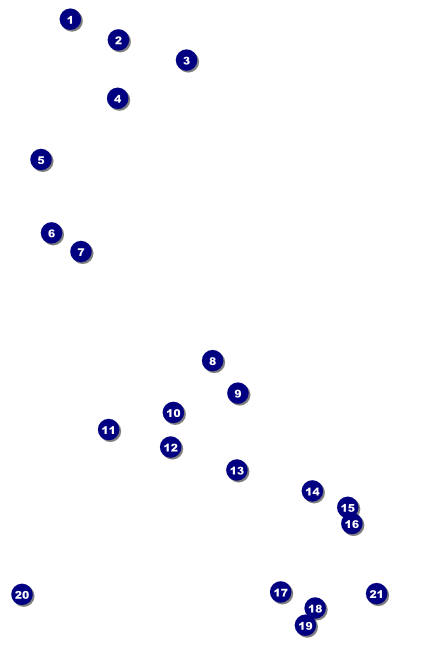 Dance Silhouette Poster Front Field Markers