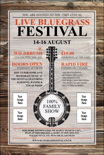 Banjo Poster Product Front