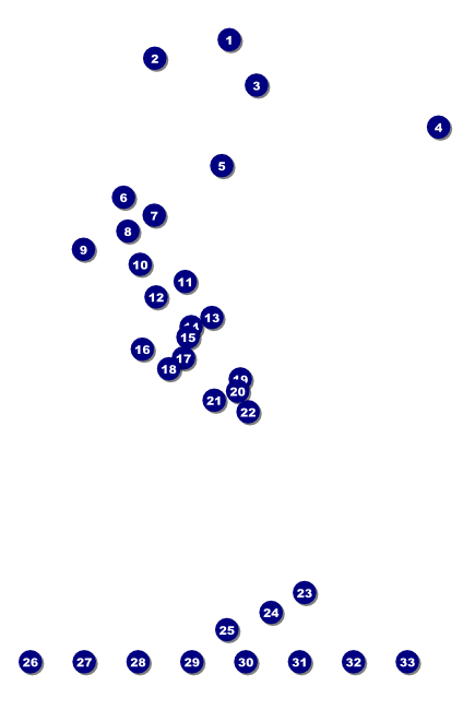 Scottish Flag Poster Front Field Markers