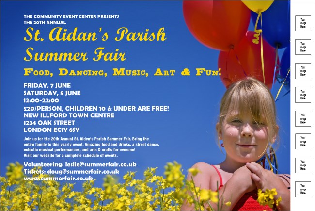 Summer Fair Poster Product Front