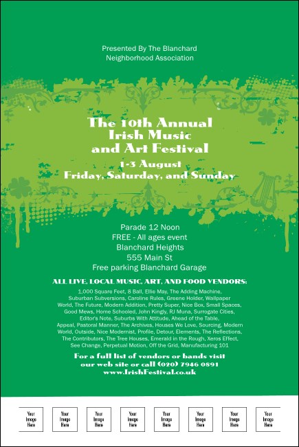 Shamrock Poster Product Front