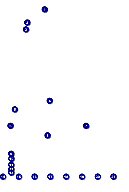 Pancake Breakfast Logo Poster Front Field Markers