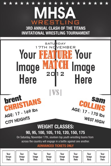 Versus All Purpose Logo Poster (Black)