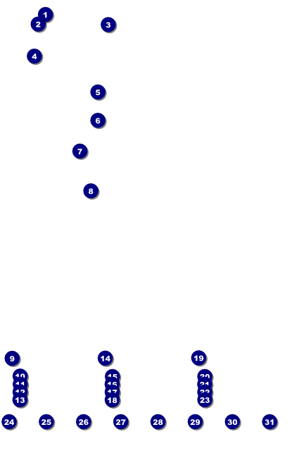Hippie Logo Poster Front Field Markers