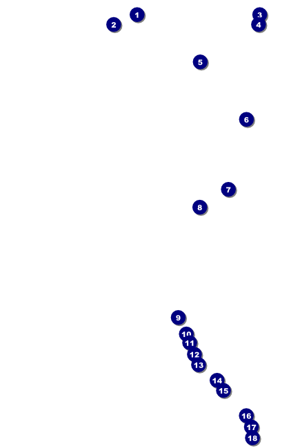 Hollywood Skyline Poster Front Field Markers