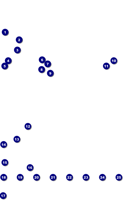 Outer Space Logo Poster Front Field Markers