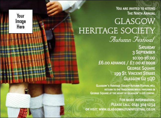 Gillies and Flashes Invitation Product Front