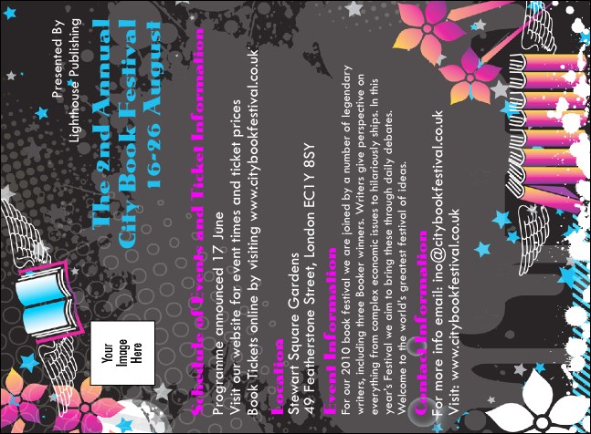 Book Festival Invitation Product Front