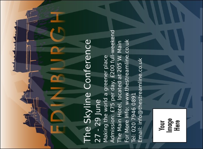 Edinburgh Invitation Product Front