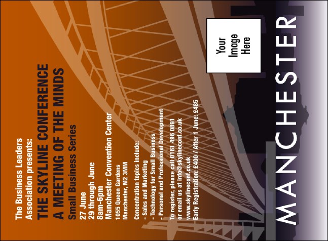 Manchester Invitation Product Front