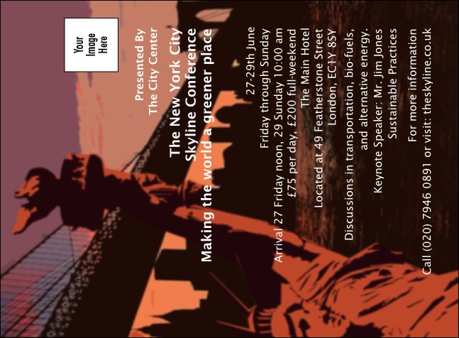 New York Invitation Product Front