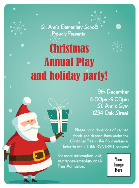 Green Gift Invitation Product Front