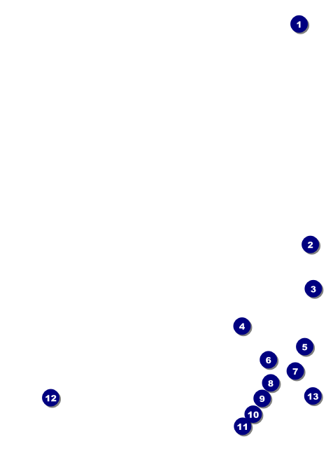 Sexy Vampire Invitation Front Field Markers