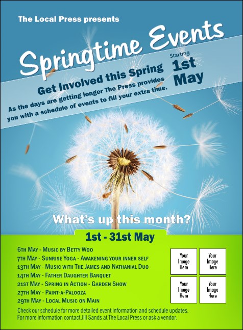 Dandelion Invitation