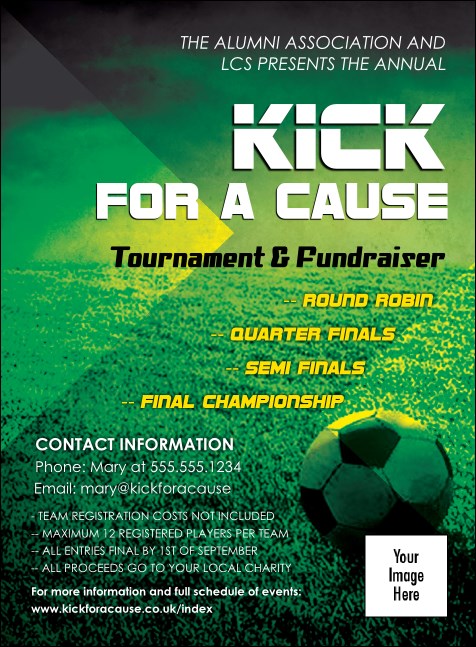 Football Field Invitation Product Front