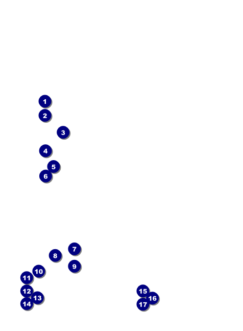 Birthday Geometric Invitation Front Field Markers