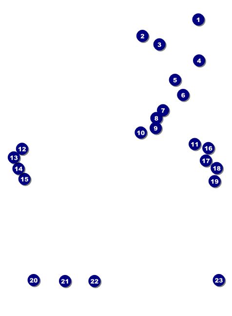 Paper Christmas Tree Invitation Front Field Markers