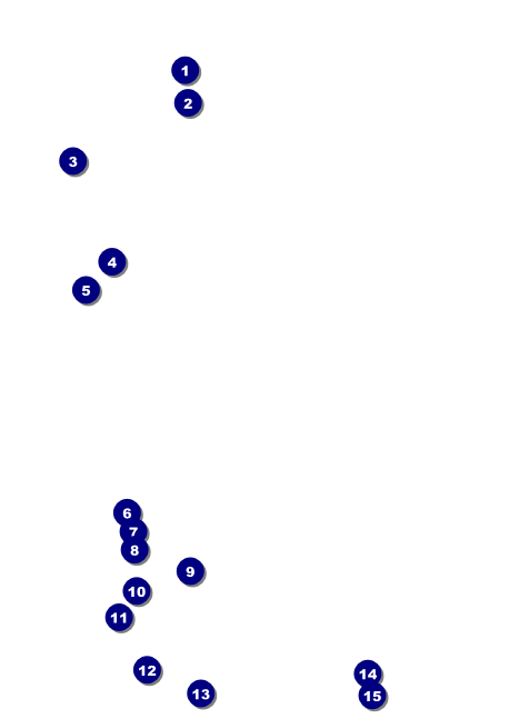 Red Tent Invitation Front Field Markers