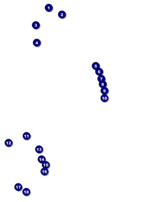 Fashion Show Invitation Front Field Markers