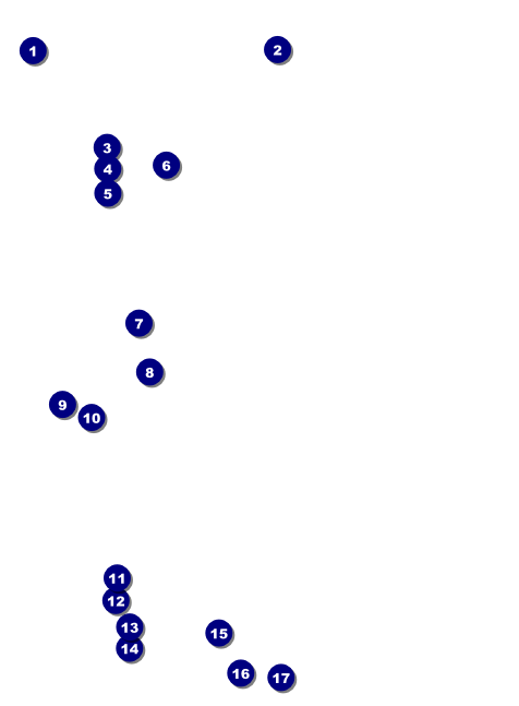 80s Music Invitation Front Field Markers