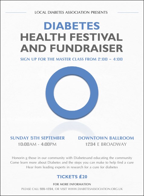 Diabetes Invitation Product Front