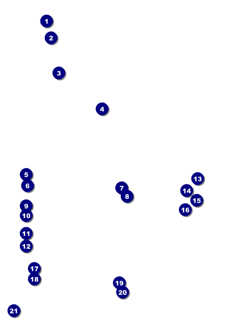 Football Camp Invitation Front Field Markers